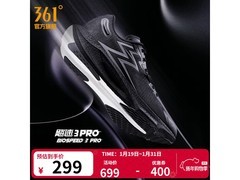 361°飚速3PRO男跑鞋179元