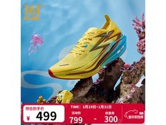 361°海绵宝宝飞燃4跑鞋直降300！
