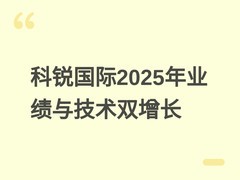 科锐国际2025年营收净利双增，技术驱动灵活用工与新兴业务高速增长