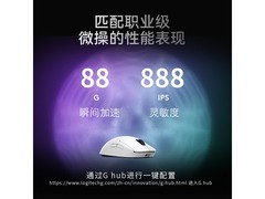 京东罗技GPW二代金刚版红鼠促销价509元