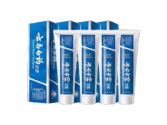 云南白药留兰香牙膏4支装仅59.9元