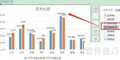 对比数据图表制作技巧