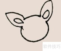 飞翔蝙蝠简笔画教程