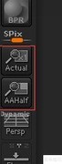 ZBrush 4R7画布尺寸调整技巧