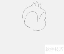 如何画飞翔的小鸟