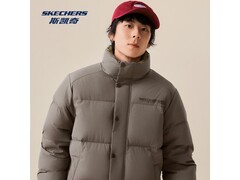 斯凯奇防风羽绒外套五折