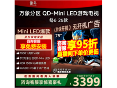 雷鸟鹤6 75R69A电视，低至3359元