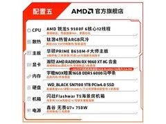 AMD锐龙R5 9600X主机4991元