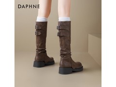 达芙妮美拉德西部牛仔靴京东167元带回家