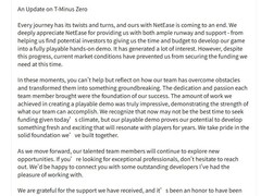 网易关闭美国奥斯汀T-Minus Zero工作室，团队寻求新方向