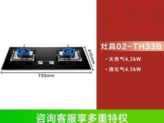 方太02 - TH33B燃气灶立减到手1258元