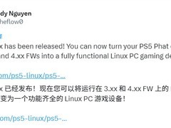 PS5-Linux项目发布：初代PS5可运行完整Linux系统，支持Steam与模拟器