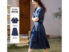 拼多多百亿补贴！dme德玛纳女牛仔套装特惠