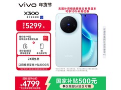 vivo X300自在蓝手机，优惠后低至4506元