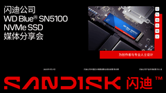 闪迪WD Blue SN5100固态硬盘：布局高效QLC，重塑内容创作存储体验