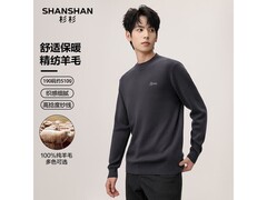 杉杉男士纯羊毛衫清仓，到手仅129元