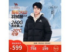 骆驼王俊凯同款羽绒服，到手仅399元