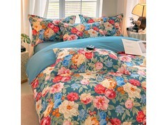 索隆秋冬磨毛四件套，京东到手仅129元