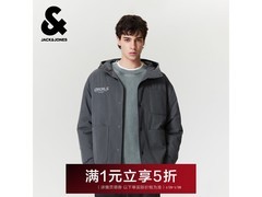 杰克琼斯工装羽绒服五折