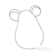 胖老鼠简笔画教程