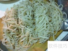 东北菜经典：炒葫芦条