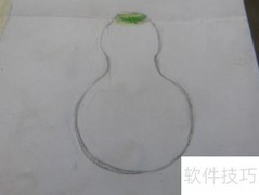 蜡笔画葫芦：简单几步轻松学会