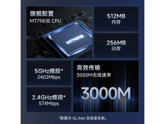 GL-MT3000 5G双频路由器439元