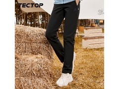 探拓PW7610黑色XL软壳裤5折仅54.5元