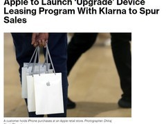 苹果2026年推Apple Upgrade租赁服务，联合Klarna覆盖四大主力产品线