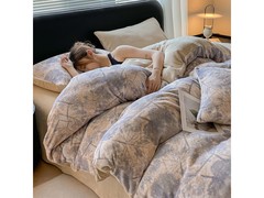 途波列牛奶绒四件套，到手仅需119元