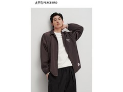 太平鸟秋冬印花刺绣夹克腊八五折！