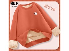 班尼路S&amp;K女士加绒卫衣，低至29.9元