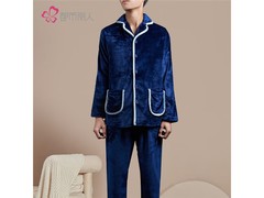 都市丽人加厚珊瑚绒睡衣套装