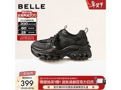 百丽复古亮片老爹鞋京东直降到手339元