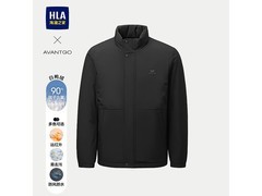 海澜90%绒加厚连帽羽绒服限时抢购！