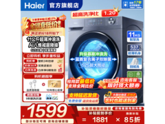 京东海尔XQG110 - L58E1洗衣机低至1698元
