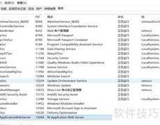 如何关闭Application Web Server服务
