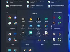 微软Win11新开始菜单强推不可定制分类视图，用户怒斥体验倒退
