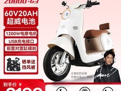 五星钻豹ZB1200DT-45电动车2199元