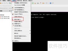 Xshell终端文字配色技巧