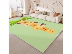 KAYE儿童房卡通地毯直降39元