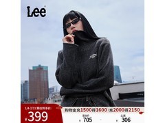 Lee藏青色L码女款毛衣开衫五折258元