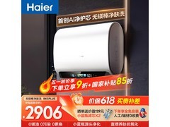 海尔 60L 电热水器，优惠后低至 2603.95 元