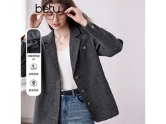 百图女装秋季西装外套五折抢