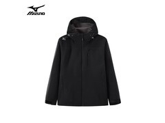 美津浓男防风连帽风衣M码