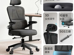 享学人体工学椅165元抢