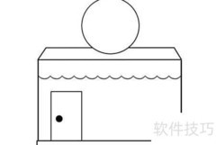 服装店简笔画教程