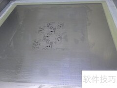 喷淋清洗钢网新方法
