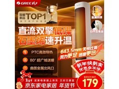 格力暖岁暖风机NFTB - X6020，到手仅169元温暖过冬！