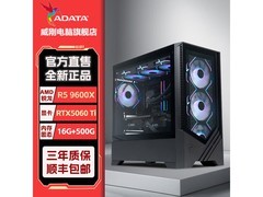 威刚R5-9600X+5060Ti台式主机